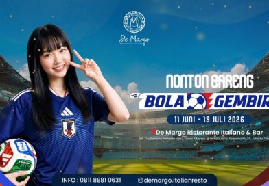 De Margo Italian Resto Gelar Nobar Bola Gembira 2026, Hadirkan Promo Spesial Piala Dunia