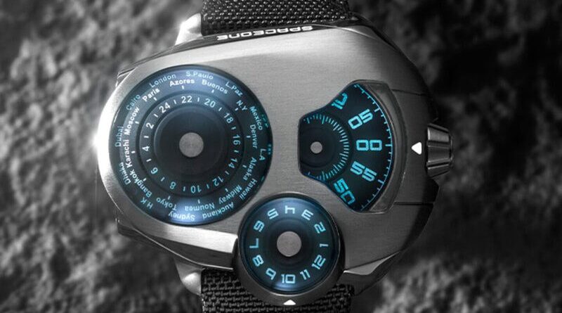 Jam Tangan Futuristik SpaceOne WorldTimer Terbuat dari Titanium Kelas 5