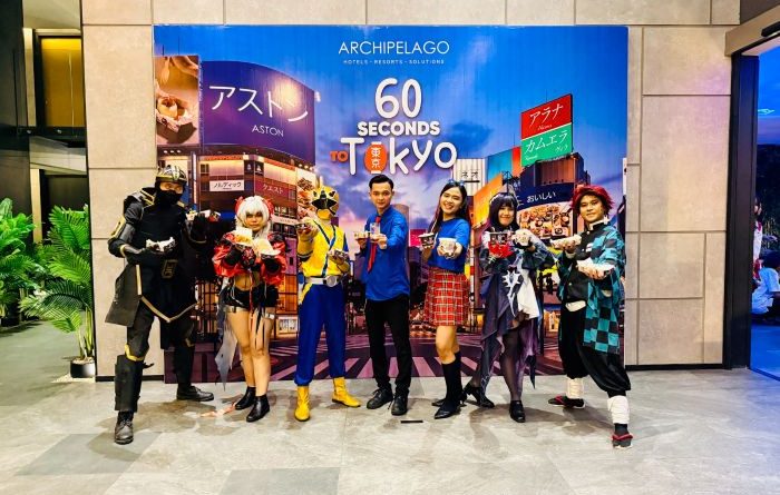 60 Seconds to Tokyo Hadir di Tiga Hotel Aston di Banten
