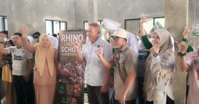 RHINO COMES TO SCHOOL Hadir di SMA N 11 Pandeglang, Edukasi Pelestarian Badak kepada Siswa