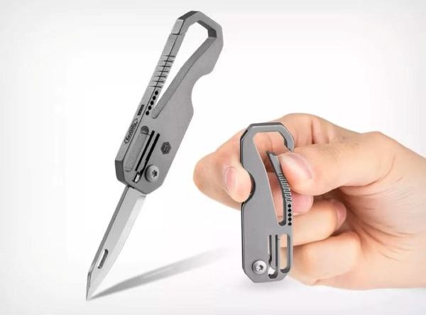 Carabiner Multitool KeyUnity KK08 yang Ringan