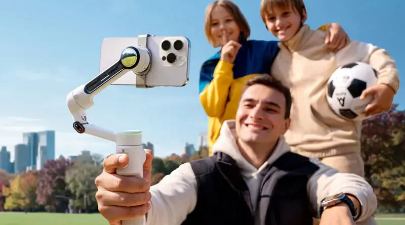 Gimbal Ponsel Pintar Berbasis AI