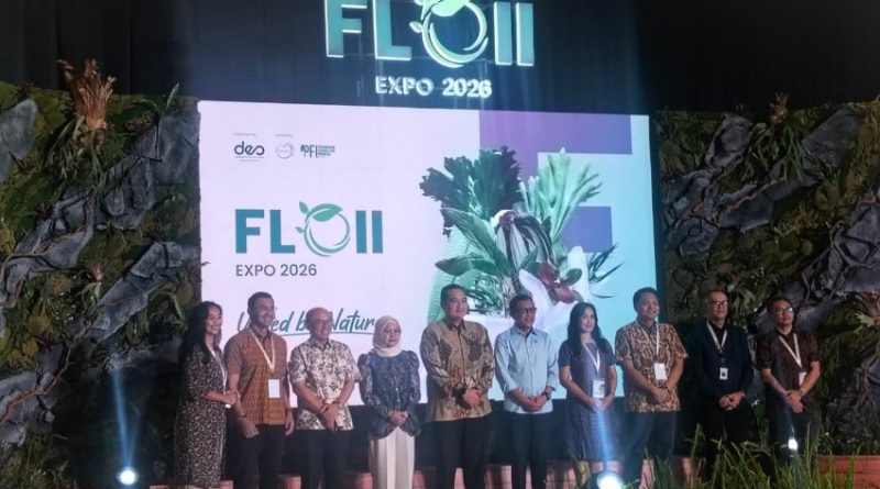 FLOII Expo 2026 Resmi Dibuka, Perkuat Kolaborasi Industri Florikultura dan Gaya Hidup Berbasis Alam