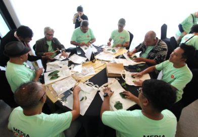 Sindikasi Media Network Ikuti Workshop Ecoprint di Wyndham Garden Yogyakarta, Menggunakan Bahan Alami